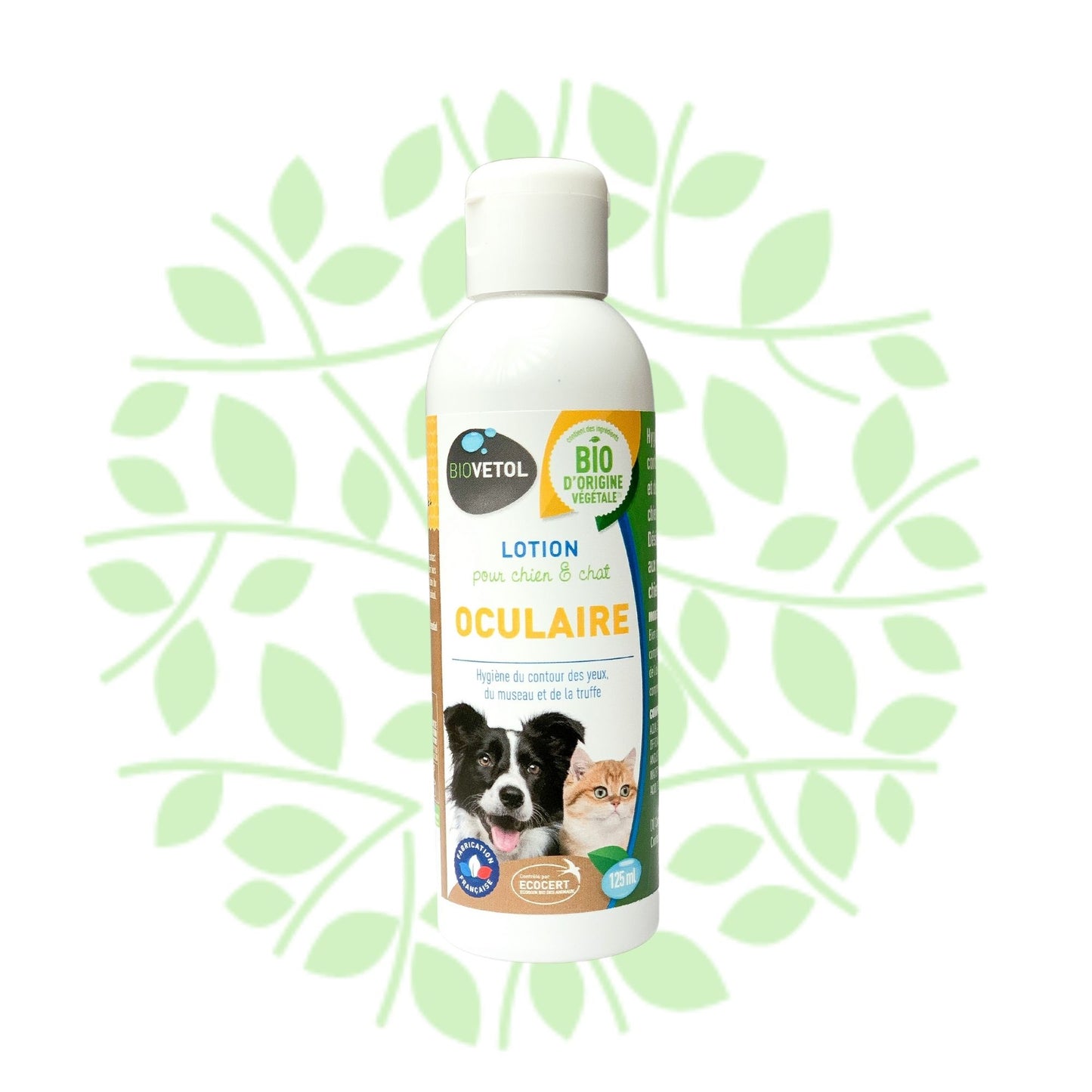 Lotion oculaire chien chat