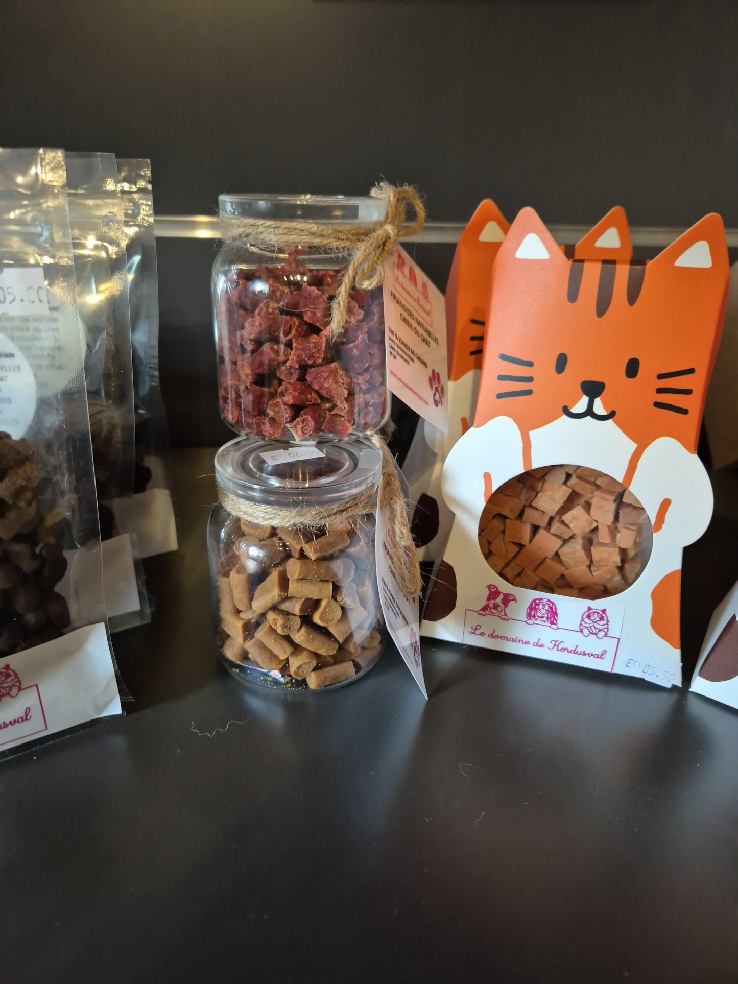 Friandises 100% naturelles pot rechargeable