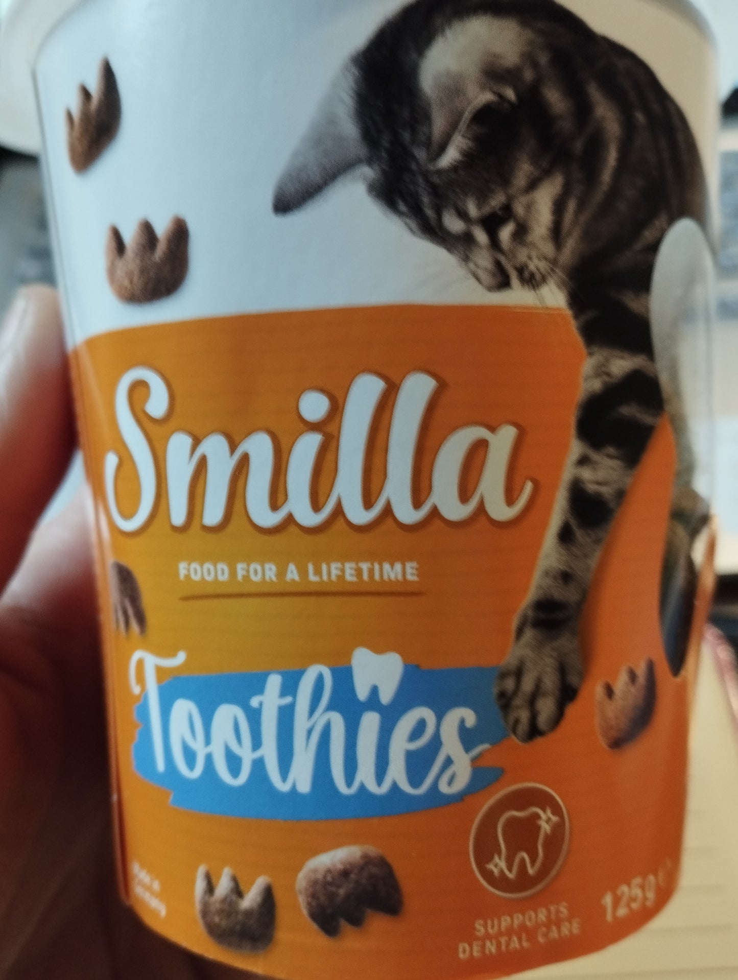 Snack dentaire chat