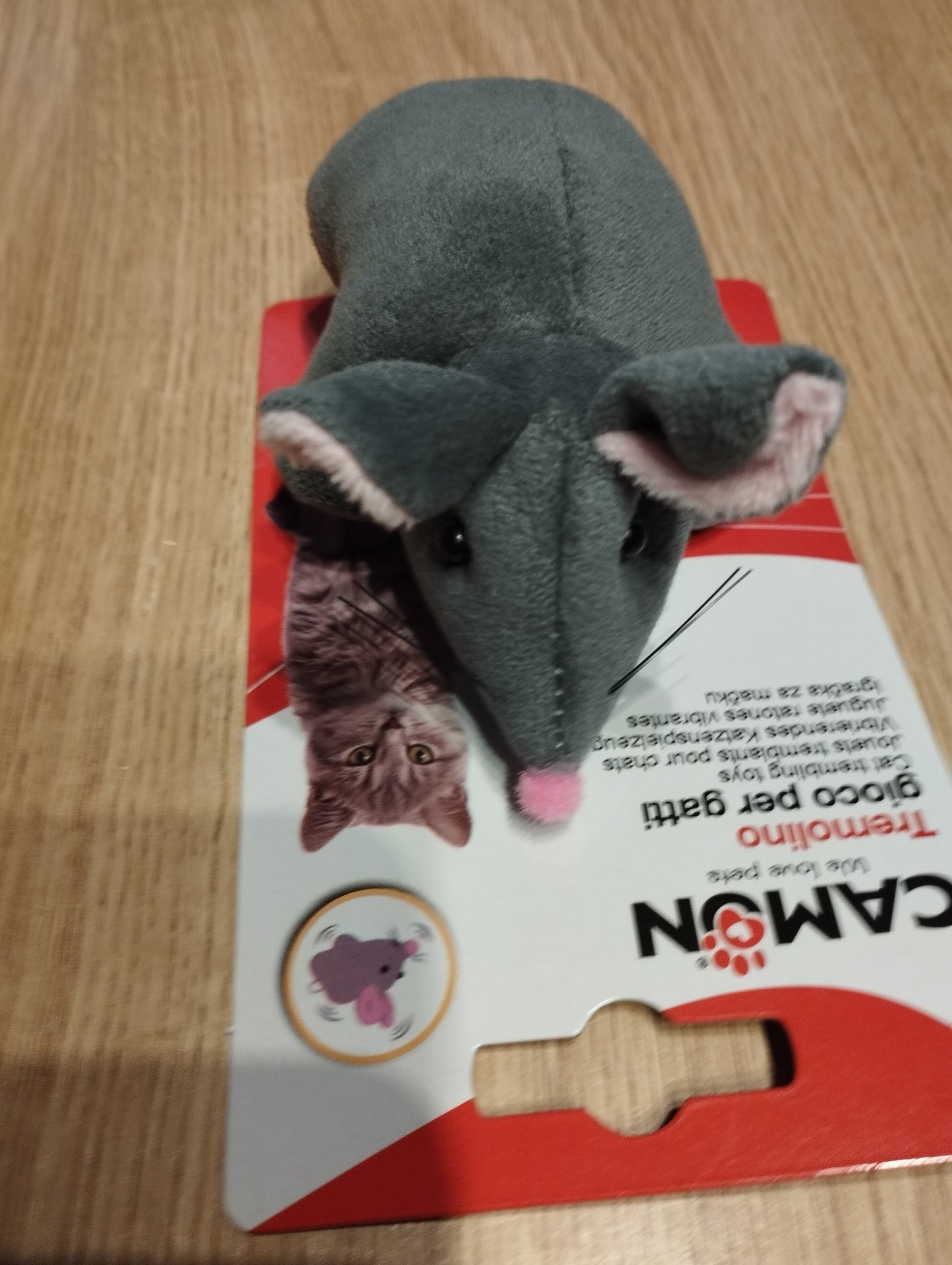 Souris vibrante
