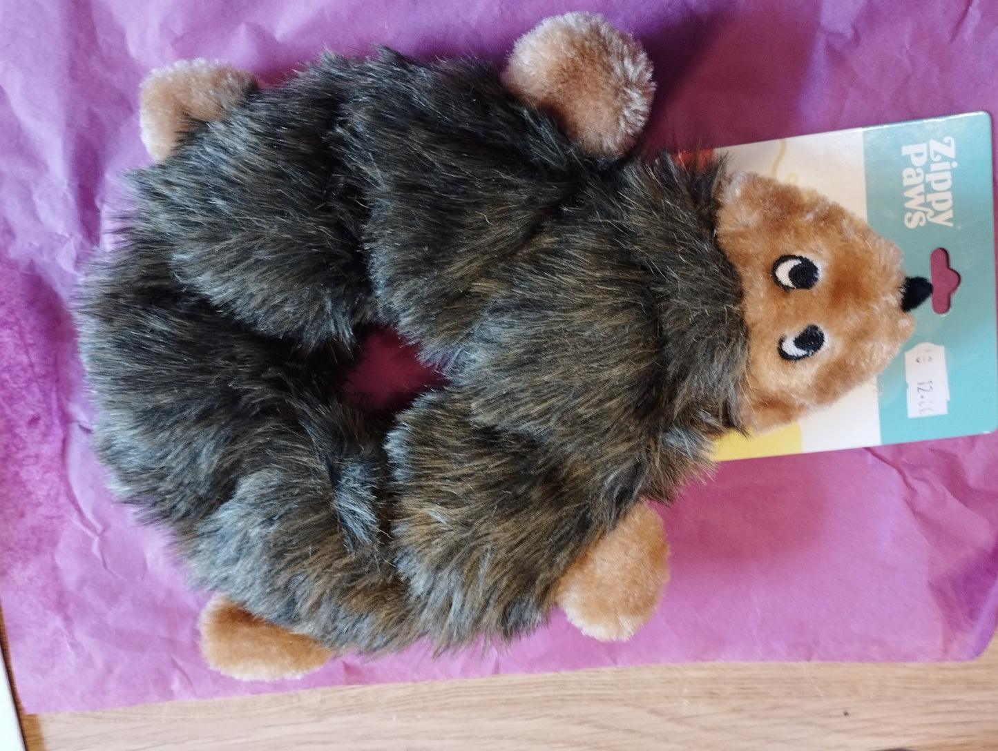 Zippypaws plush dog toy