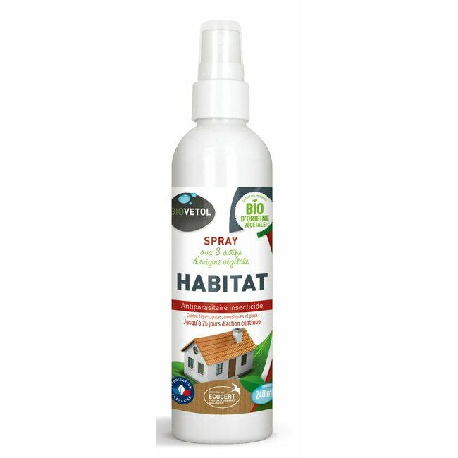 Spray antiparasitaire habitat