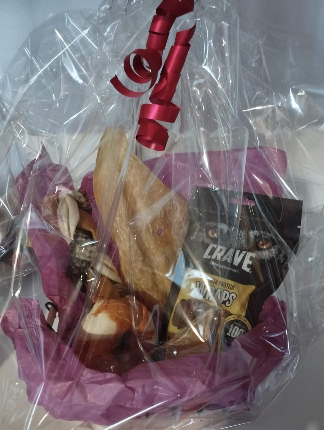 Panier garni pour chien