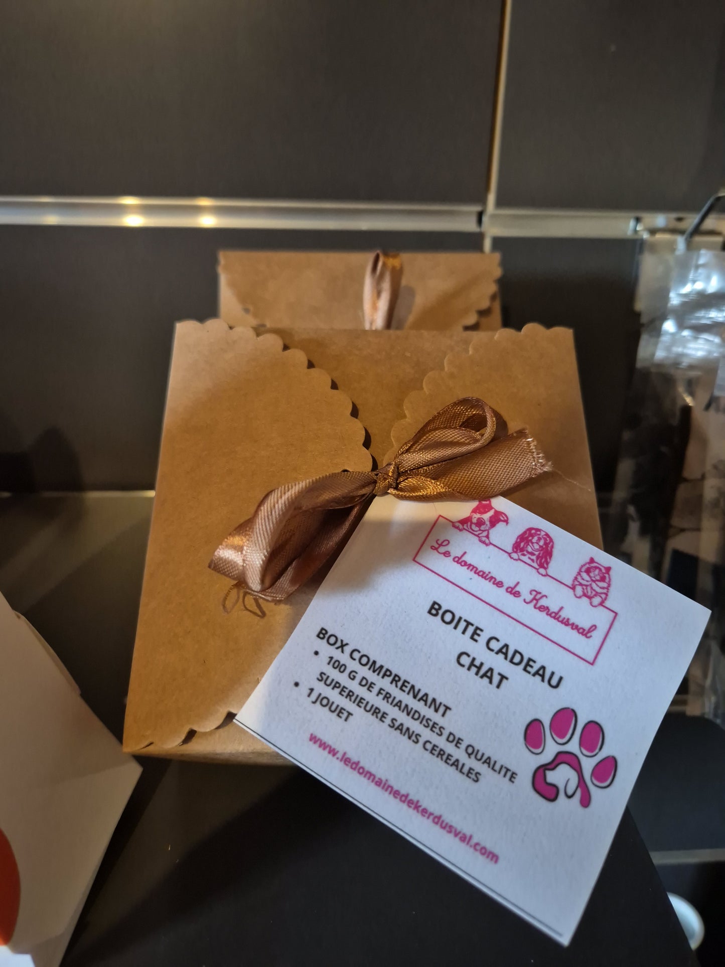 Box friandises chat