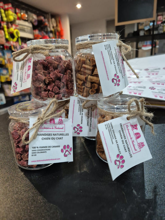 Petit pot de friandises haut de gamme