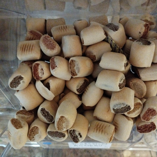 Biscuits fourrés a la viande