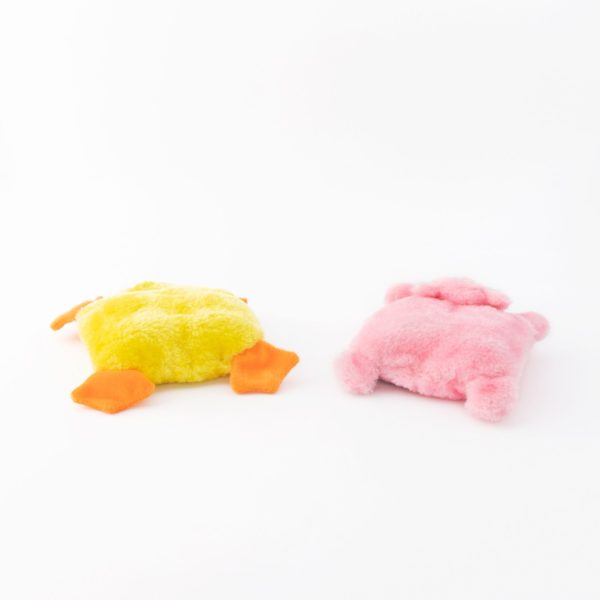 Zippypaws peluche cochon canard