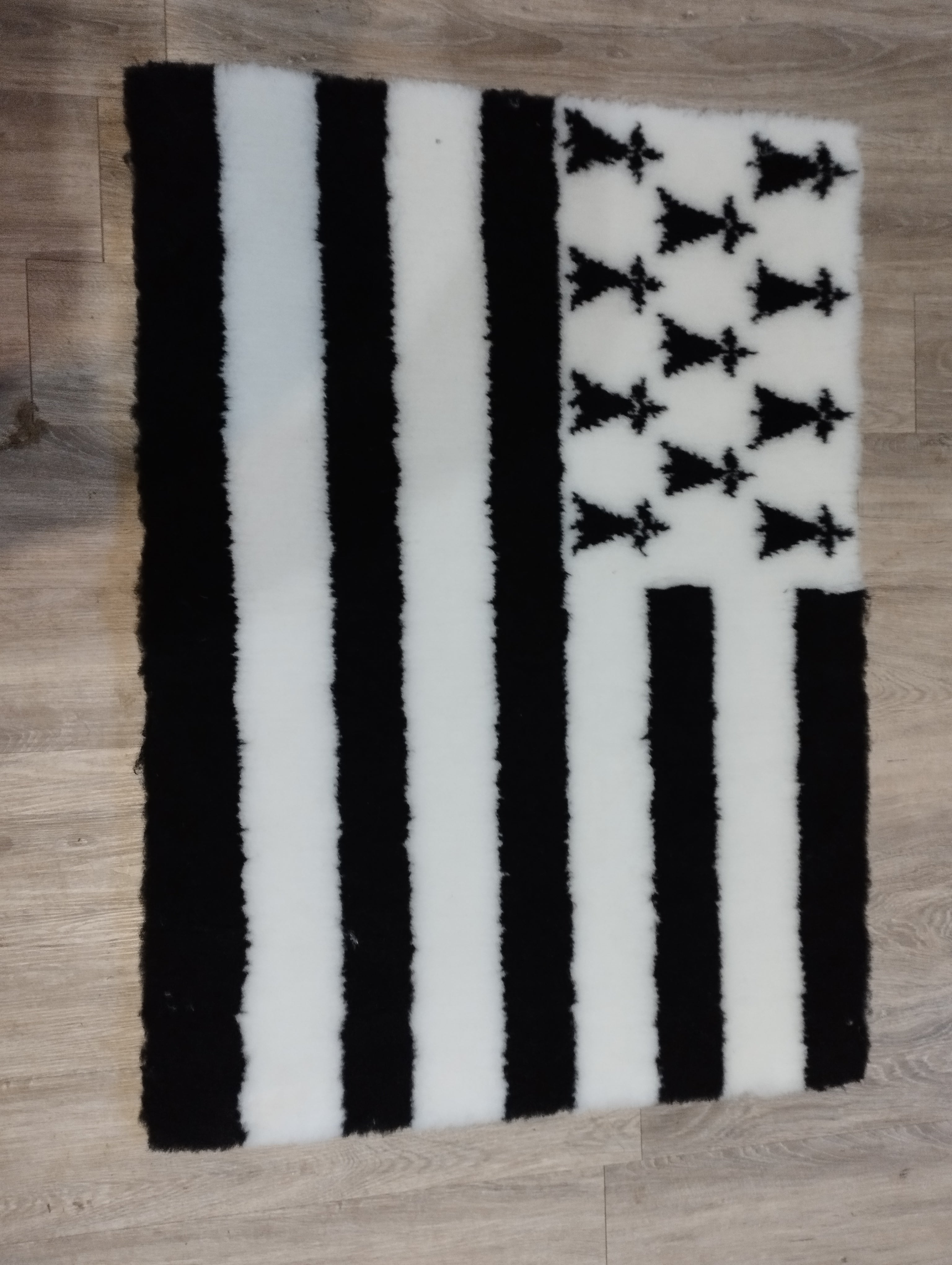 Tapis De Souris Ergonomique Avec Repose-poignet Mémoire De Forme - Design Breton - Idée Cadeau Bureau Fun