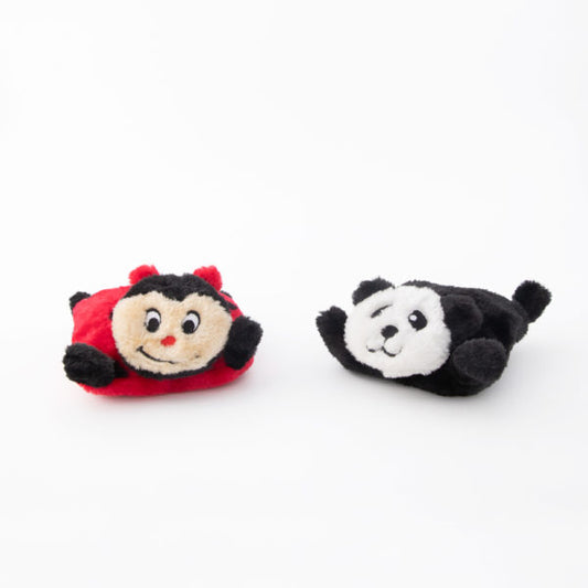 Zippypaws cocinelle et panda